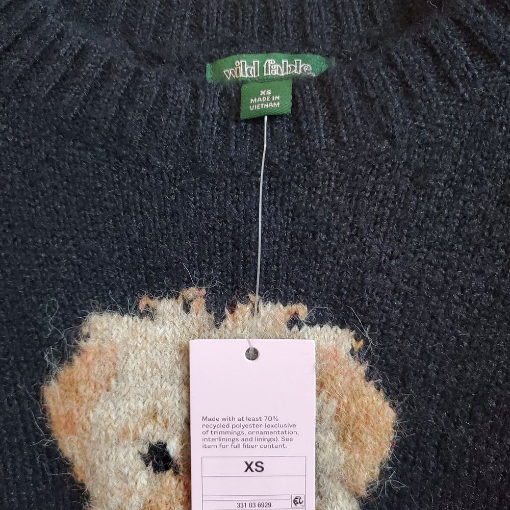 ●CHOOSE XS - XL● NWT Women's Wild Fable Crewneck Heritage Dog Novelty Sweater - Picture 6 of 14